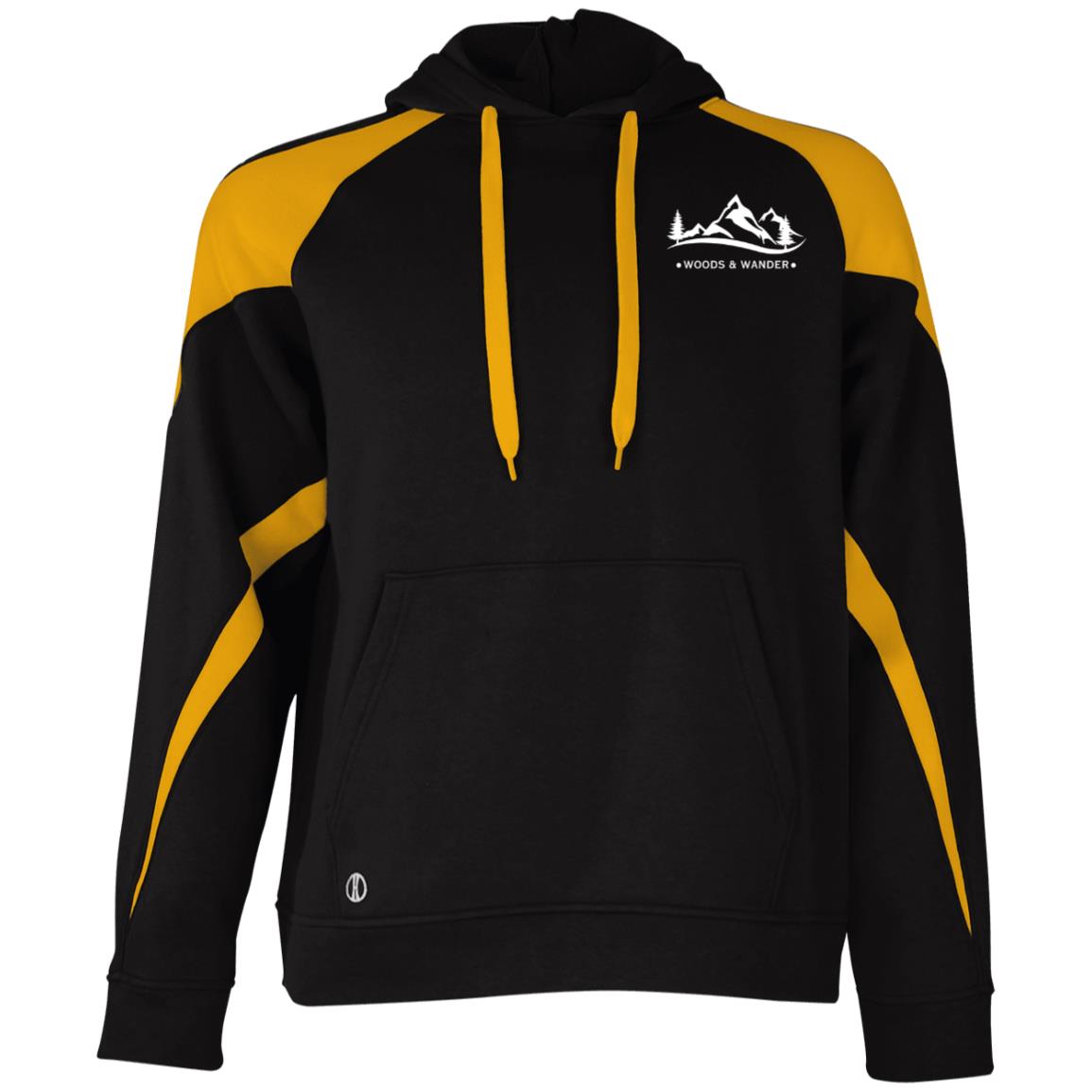 Athletic Colorblock Fleece Hoodie