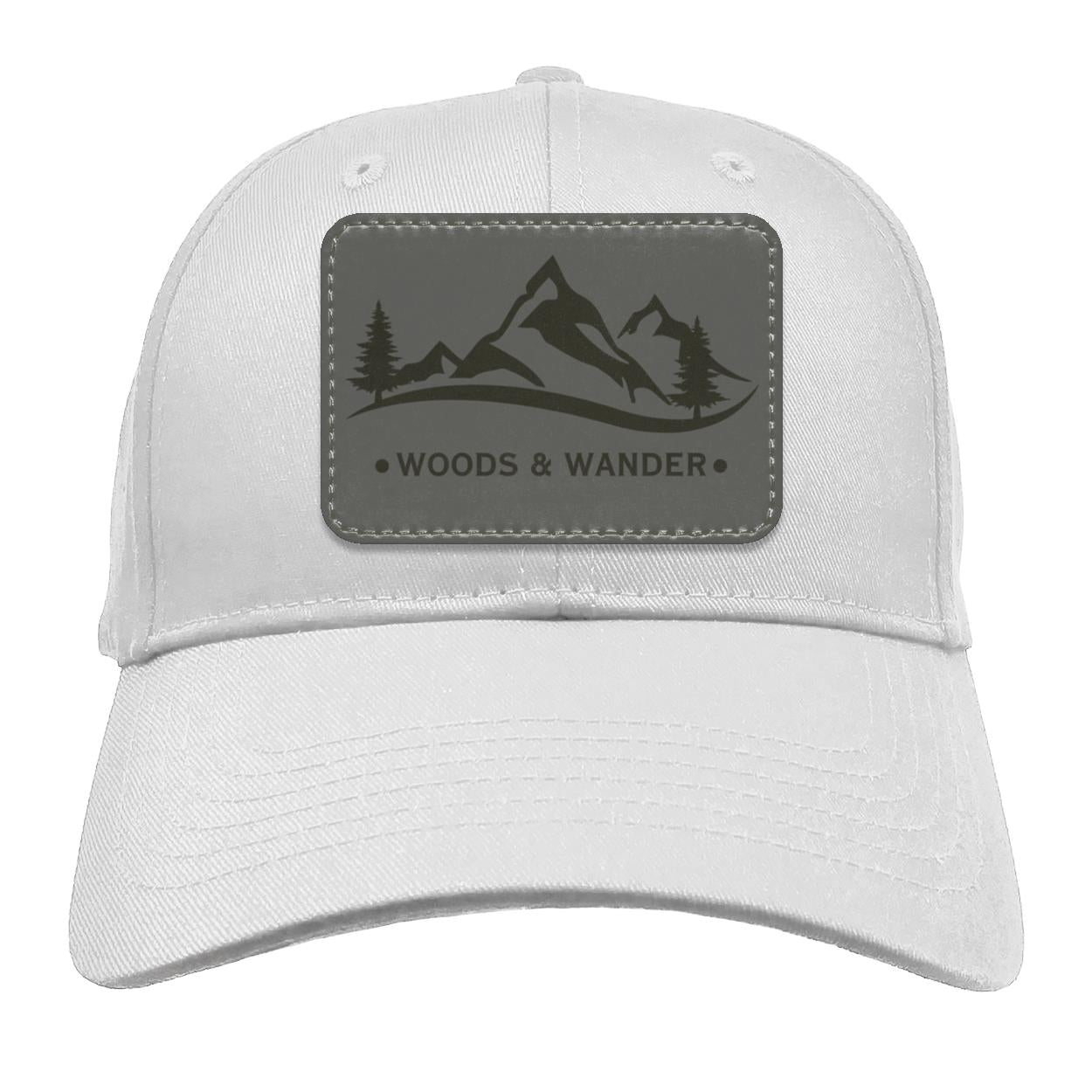 Structured Twill Cap Grey Logo