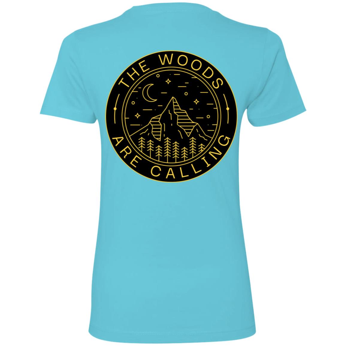 The Woods Are Calling Women's Boyfriend T-Shirt