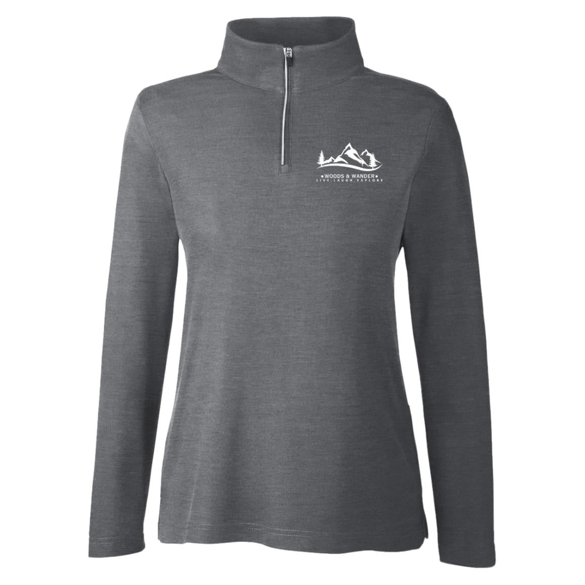 Core 365 Womens Fusion Quarter Zip