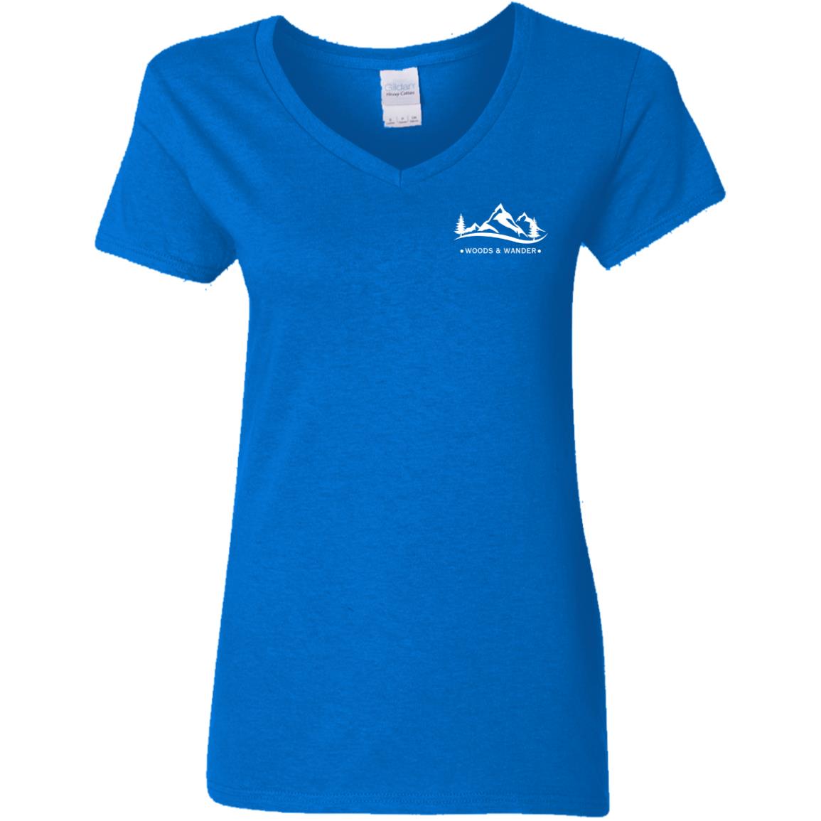 Built For The Wild Women's V-Neck T-Shirt