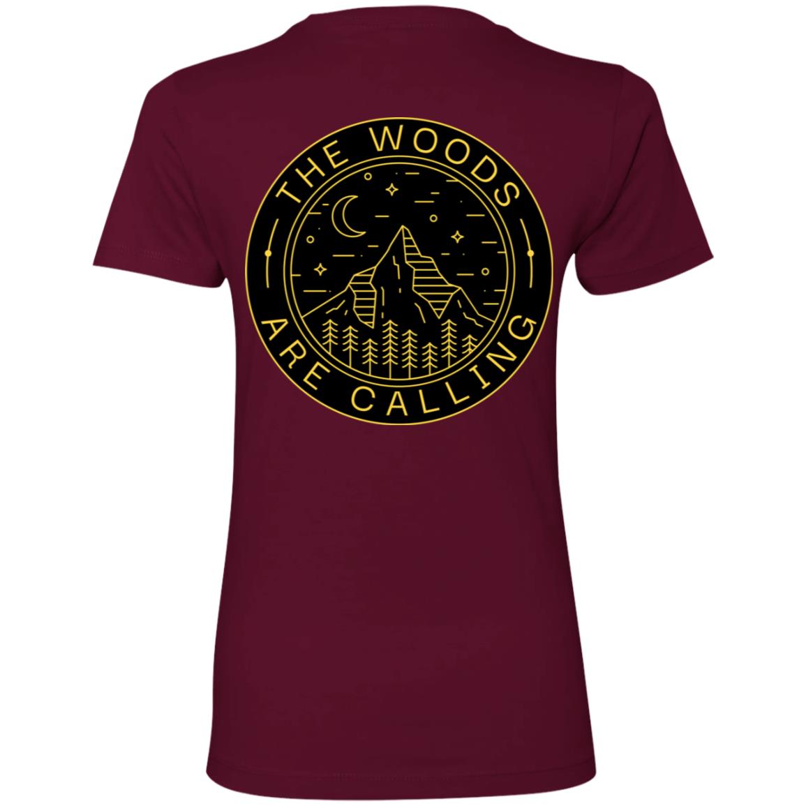 The Woods Are Calling Women's Boyfriend T-Shirt