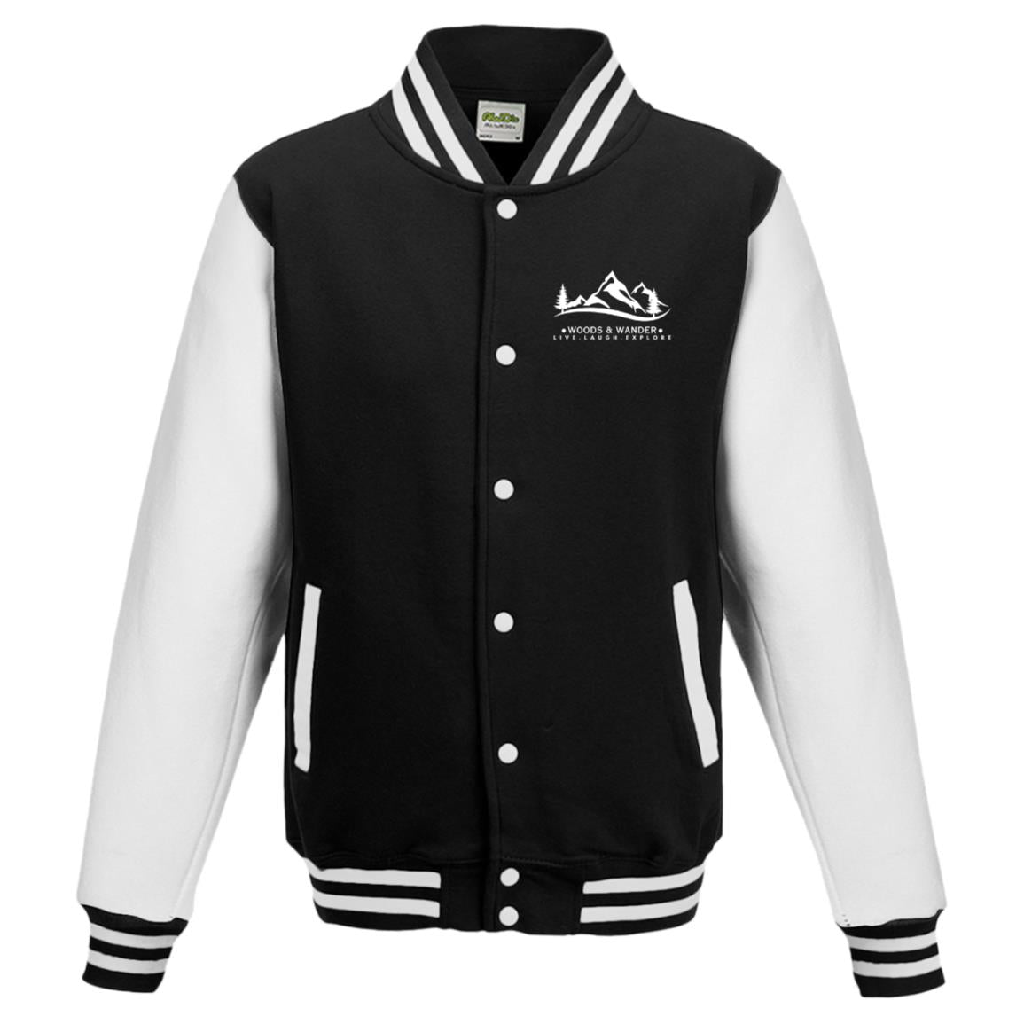 AWDis Mens Letterman Jacket