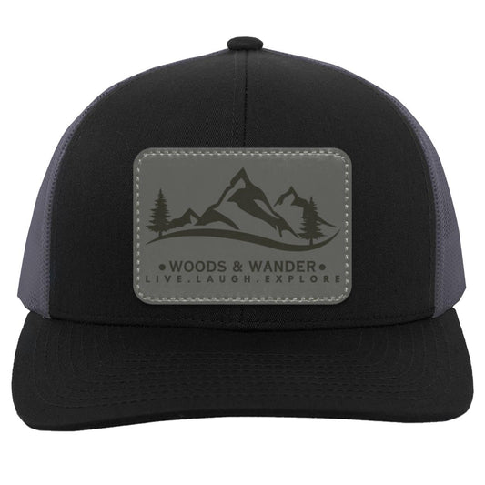 Grey Logo Trucker Snap Back