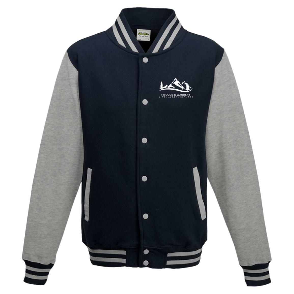 AWDis Mens Letterman Jacket