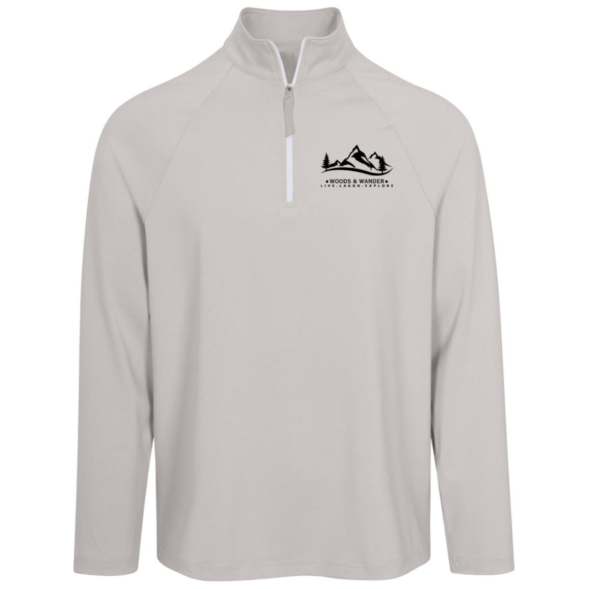 CrownLux Mens Clubhouse Quarter Zip