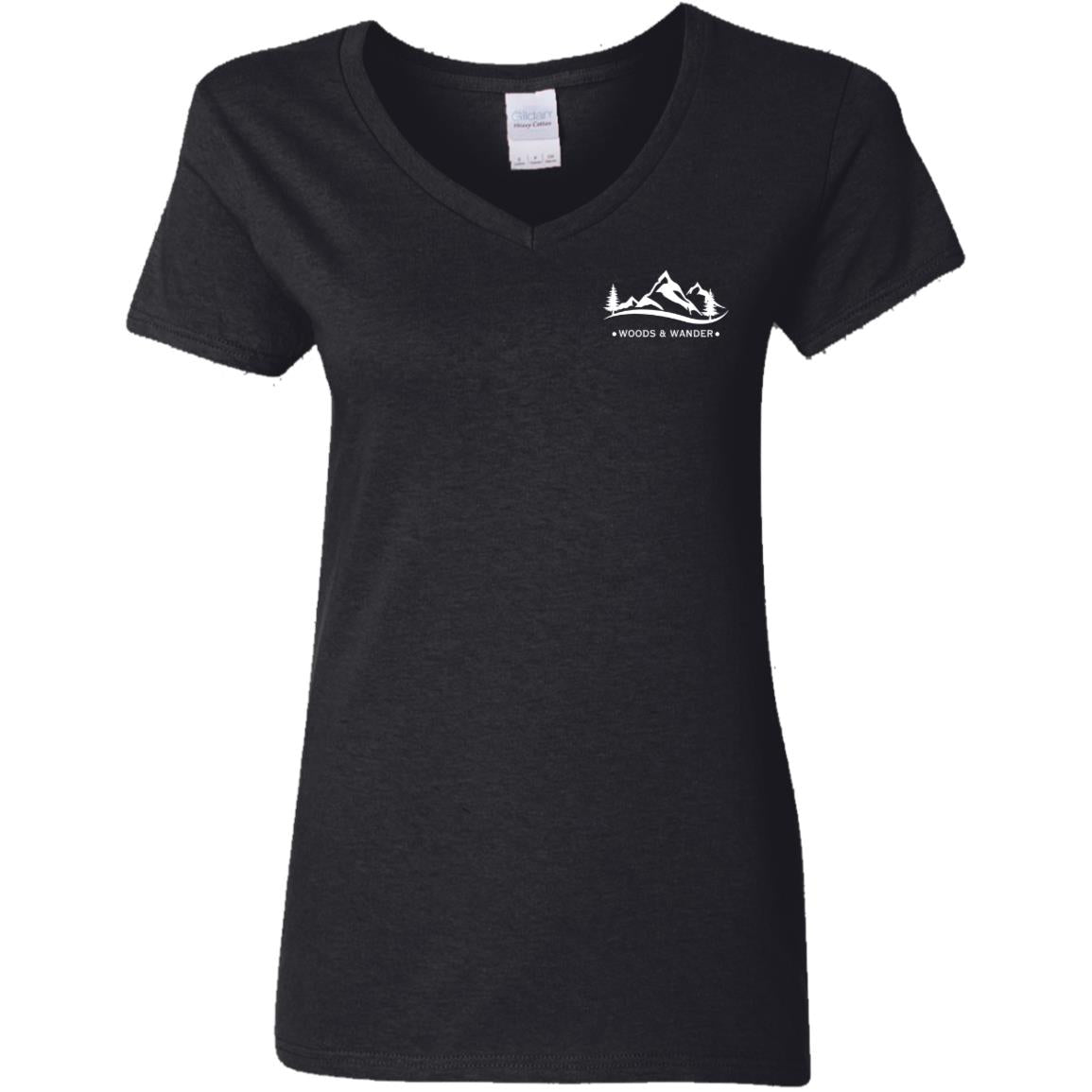 Built For The Wild Women's V-Neck T-Shirt