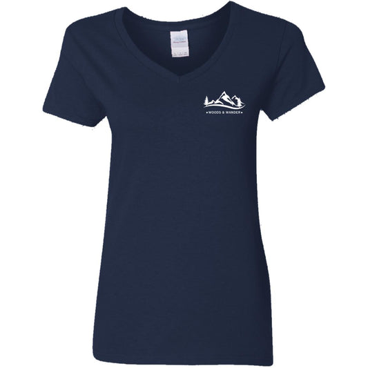 Built For The Wild Women's V-Neck T-Shirt