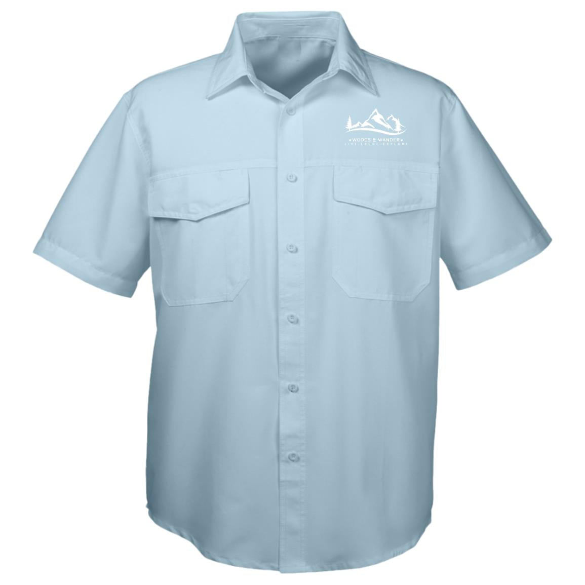 Harriton Mens Key West Short Sleeve Staff Shirt