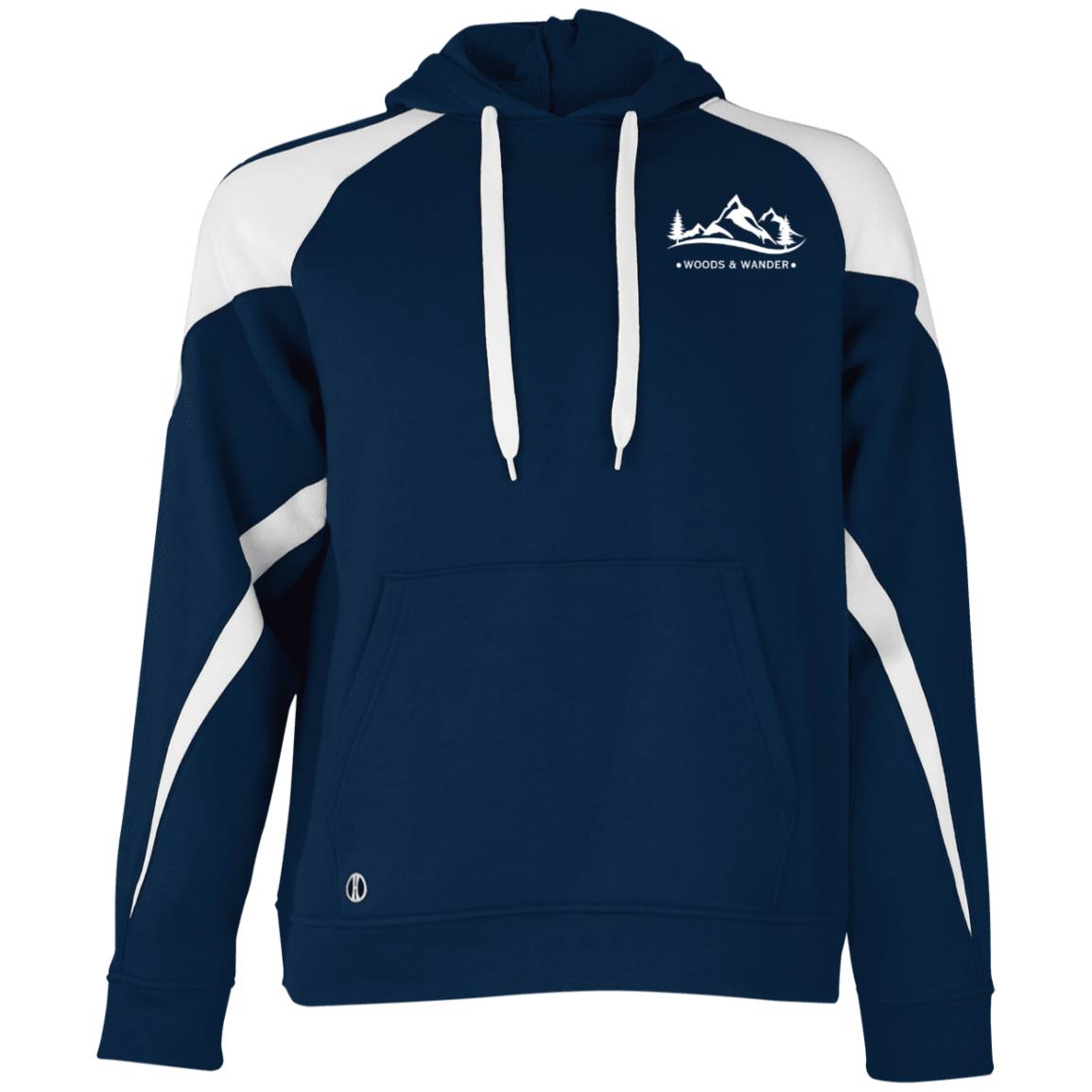 Athletic Colorblock Fleece Hoodie