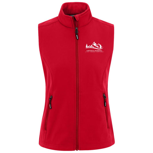 Core 365 Womens Cruise Two-Layer Fleece Bonded Soft Shell Vest