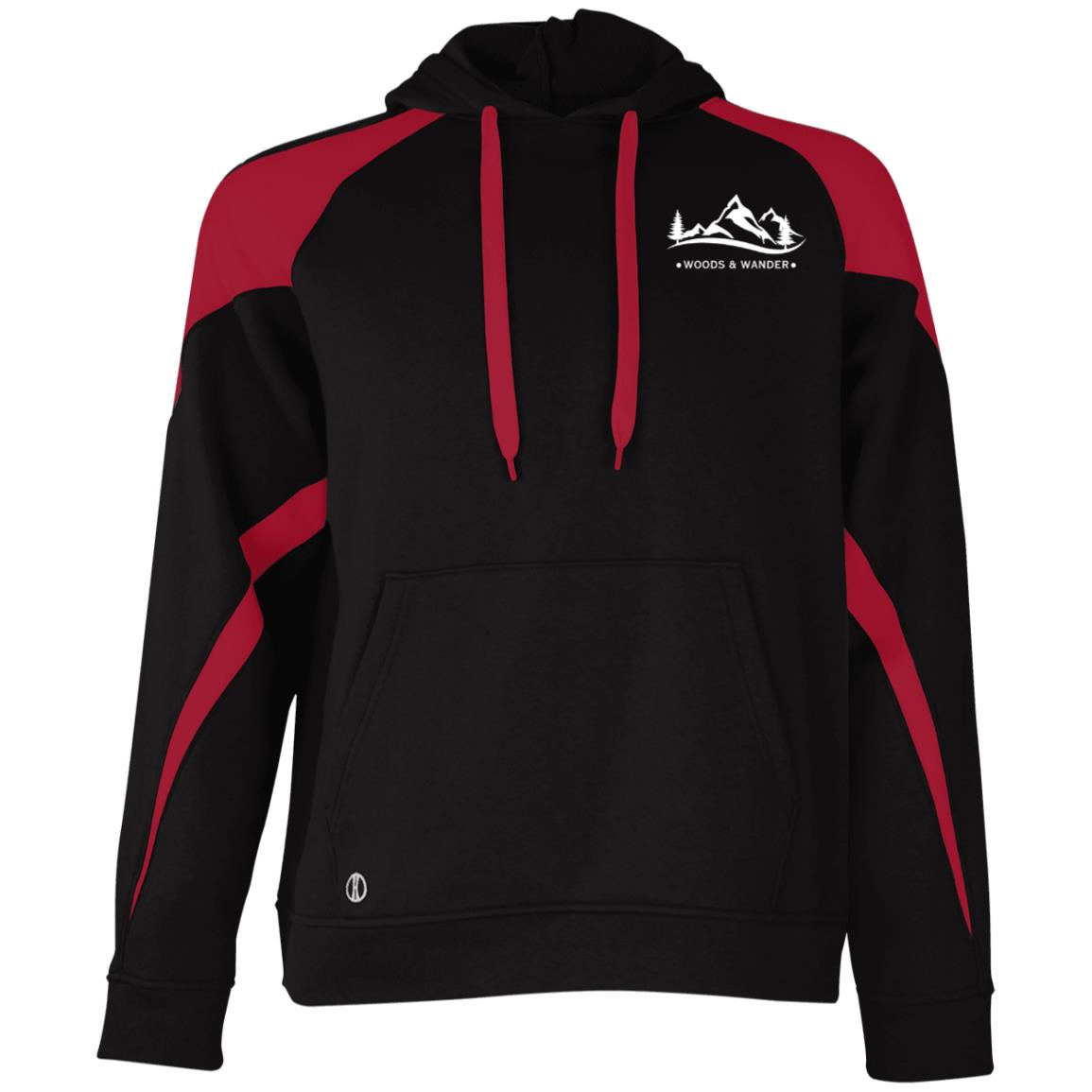 Athletic Colorblock Fleece Hoodie