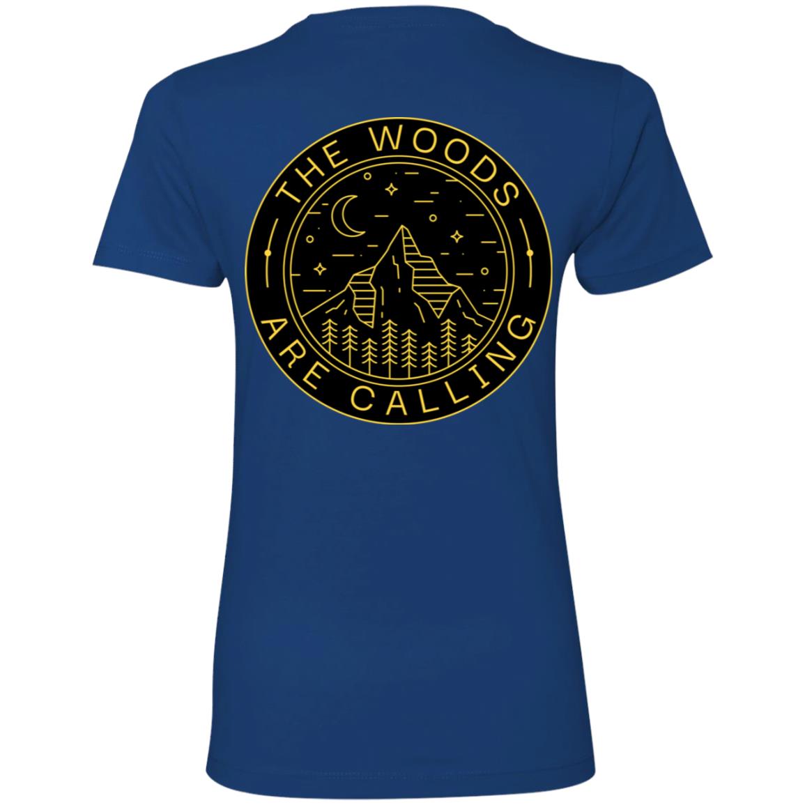 The Woods Are Calling Women's Boyfriend T-Shirt