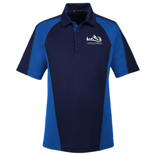 Harriton Advantage Plus IL Colorblock Polo