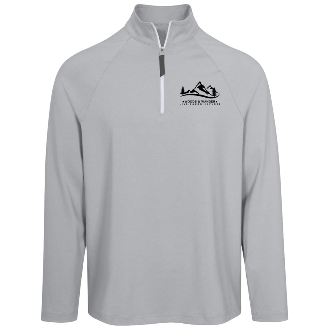 CrownLux Mens Clubhouse Quarter Zip