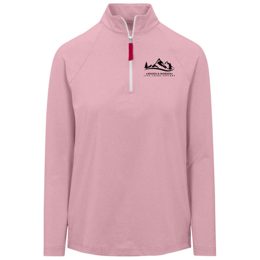 CrownLux Womens Clubhouse Quarter Zip