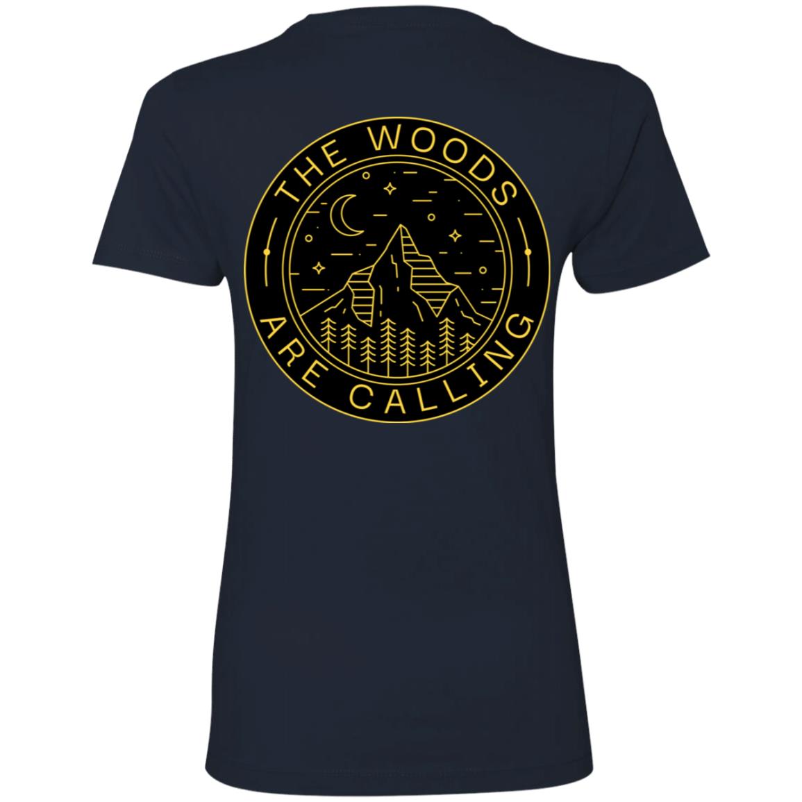 The Woods Are Calling Women's Boyfriend T-Shirt