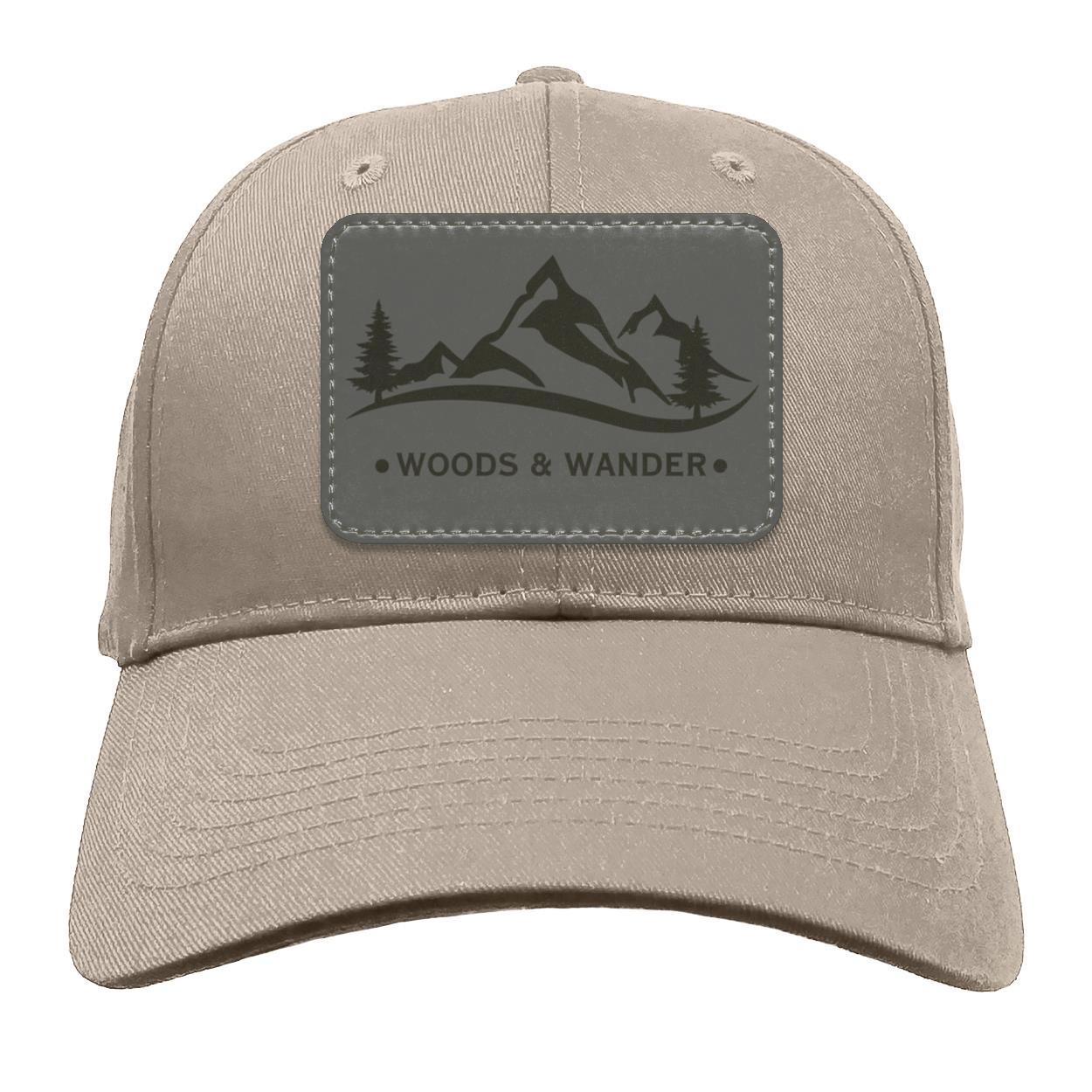 Structured Twill Cap Grey Logo