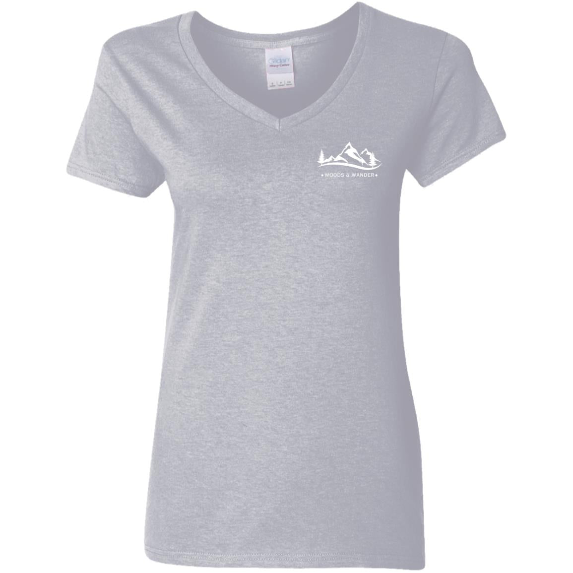 Built For The Wild Women's V-Neck T-Shirt