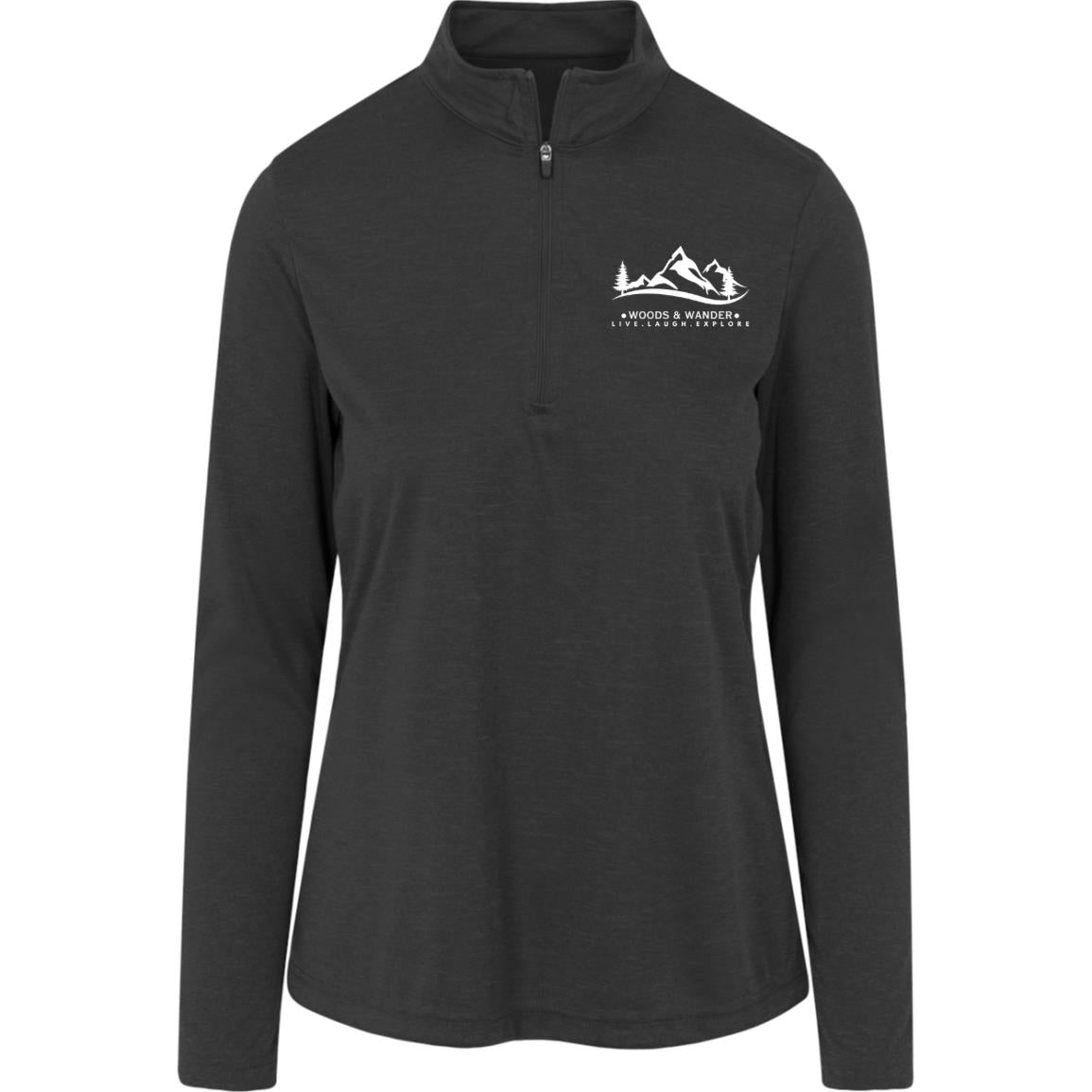 Team 365 Women's Heather Quarter Zip